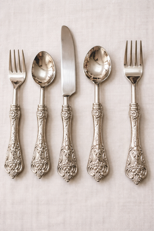 Aluminium Handle cutlery set