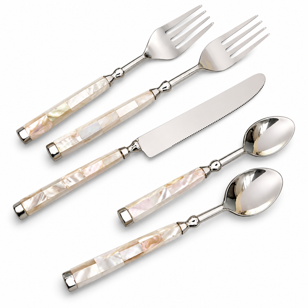 Round MOP dinner set
