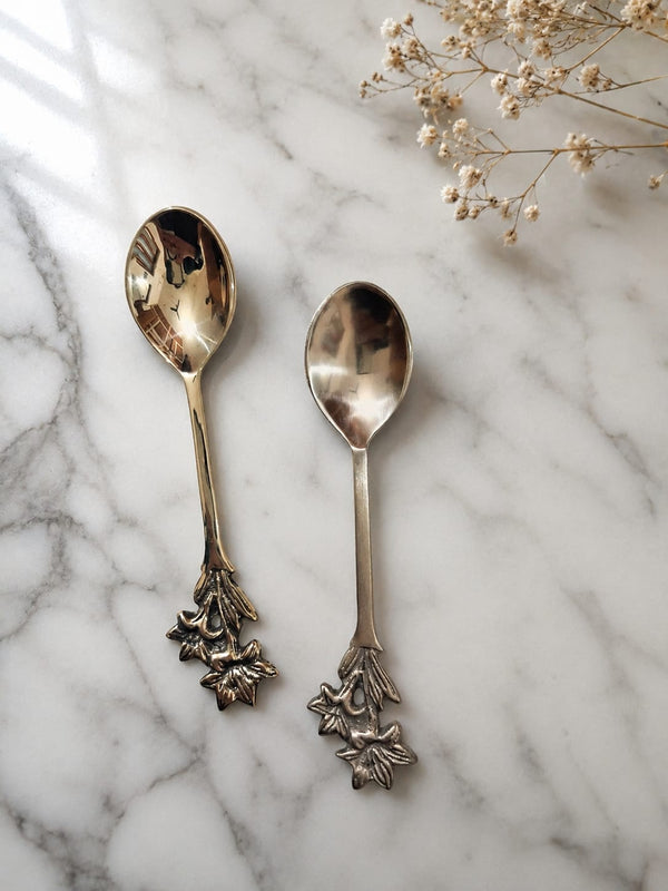 Mini brass spoon matte,glossy