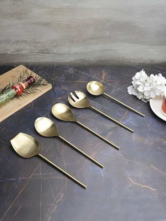 Luxury Gold serving set
