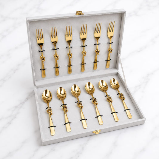 Gold knot gift set