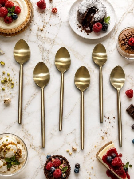 Classic dessert set of 6 pcs
