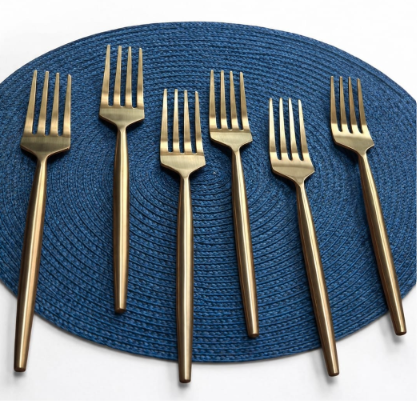 Thick sleek fork set