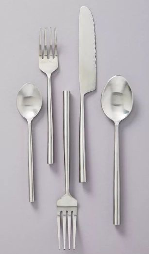 Matte simple dinner set