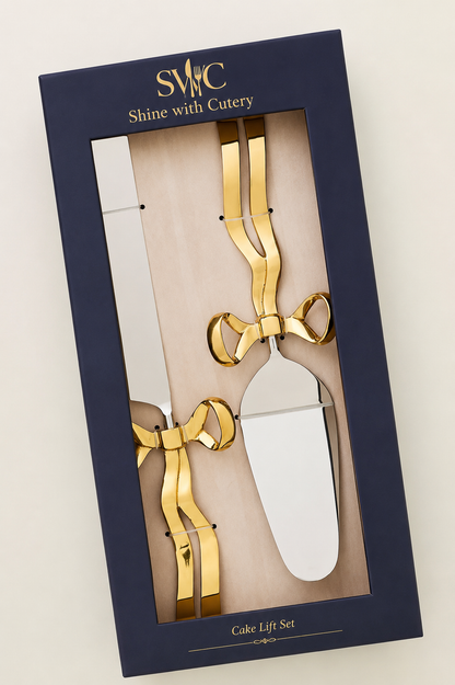 Luxury brass celebration set