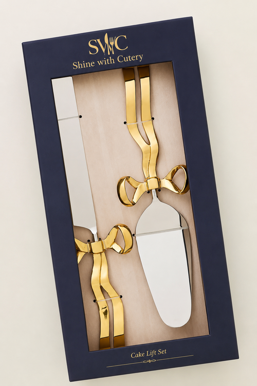 Luxury brass celebration set
